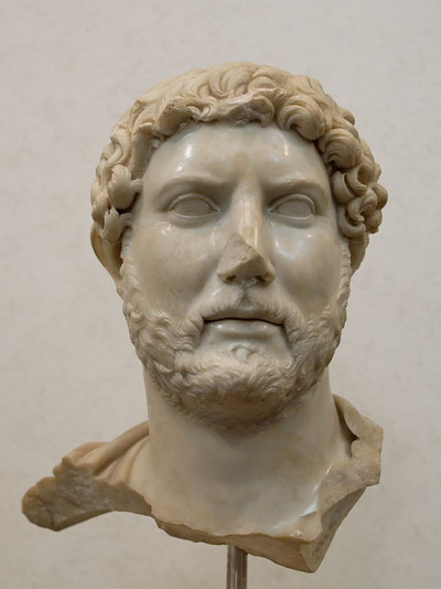 001478 Hadrian Porträt (Museo nazionale romano di Palazzo Massimo) cr